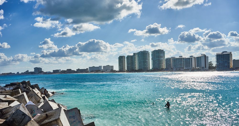 top three best beaches in cancun